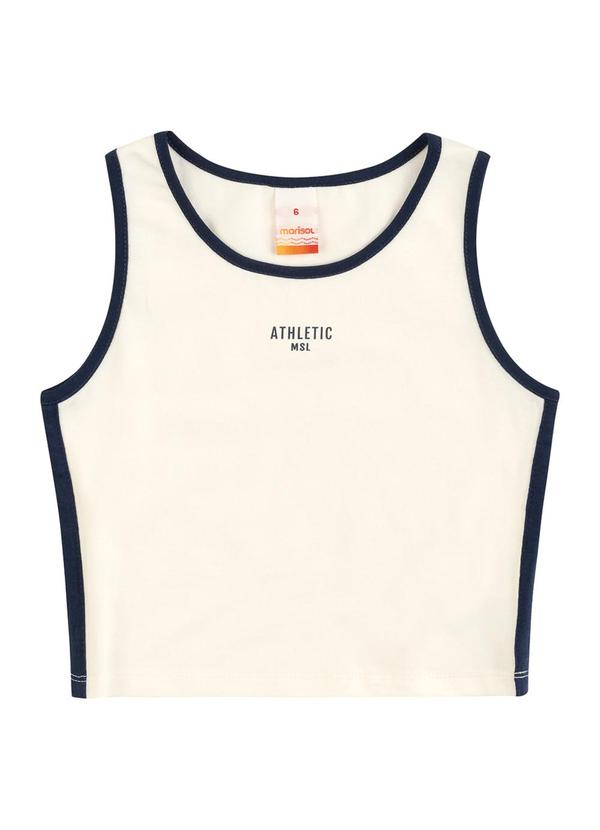 Regata Cropped Infantil Menina Marisol Bege