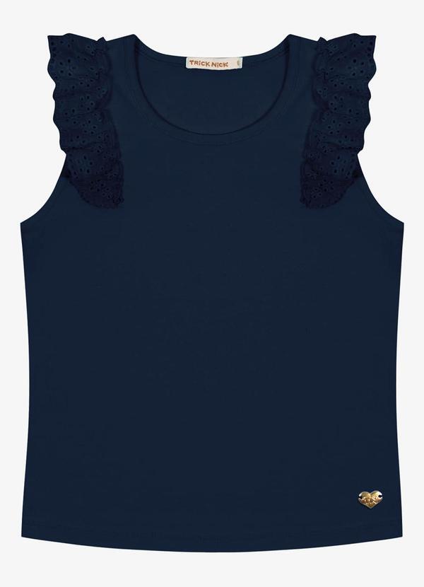 Vista 2 Regata Infantil Feminina Azul Trick Nick Trick Nick