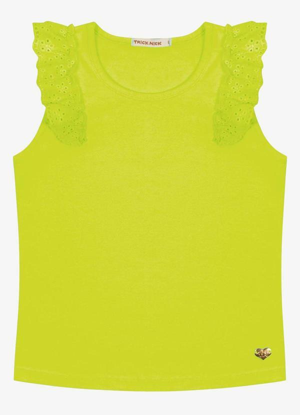 Vista 2 Regata Infantil Feminina Verde Trick Nick Trick Nick