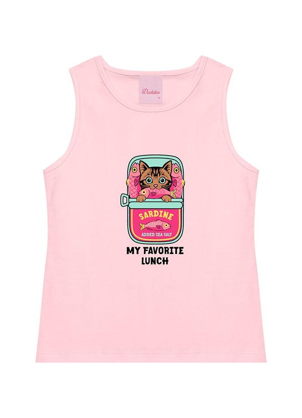 Regata Infantil Sardine My Favorite Lunch Rosa