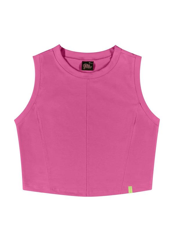 Vista 2 Regata Juvenil para Menina Rosa Gloss Gloss