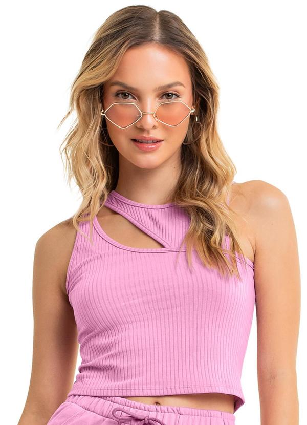 Vista 2 Regata Juvenil para Menina Roxo Gloss Gloss