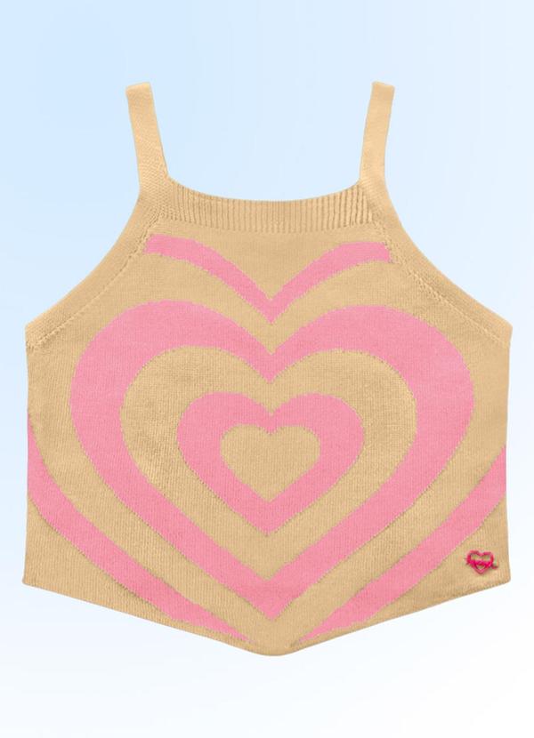 Vista 2 Regata Tricot Bege Fakini Kids Fakini Kids