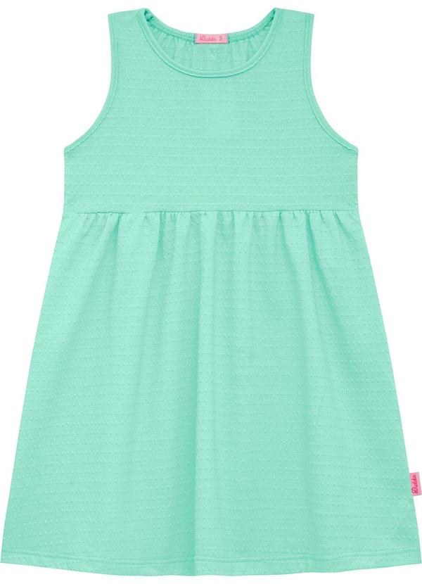 Vestido Infantil Regata Verde