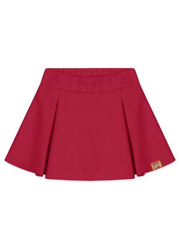 Saia Bebê Feminina Vermelho