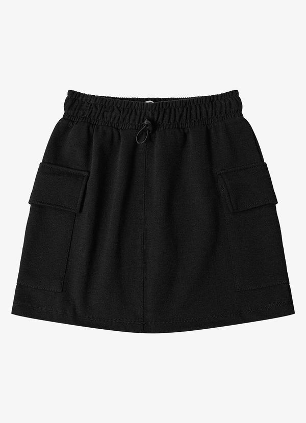 Vista 2 Saia Cargo Feminina Preto MINTY MINTY