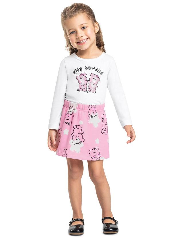 Conjunto Infantil Abraço de Amigo Branco