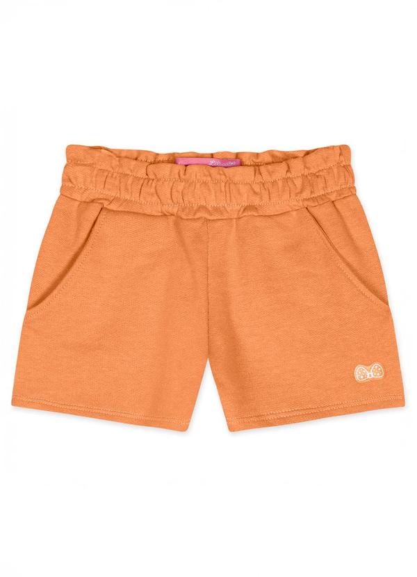 Short com Aroma Moletom Laranja