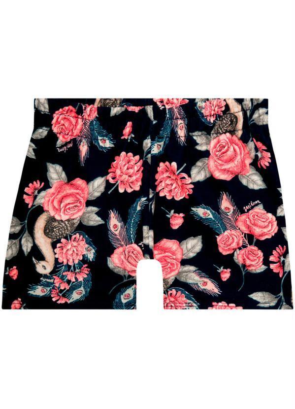 Short Infantil MeninaMarinho
