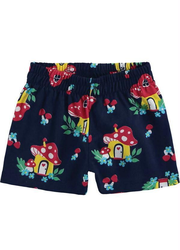 Short Infantil MeninaMarinho