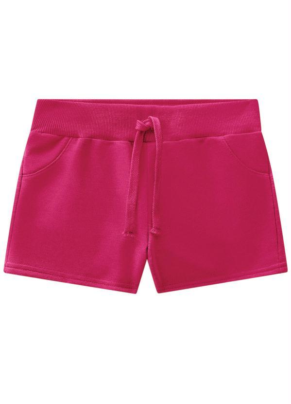 Short Infantil MeninaRosa