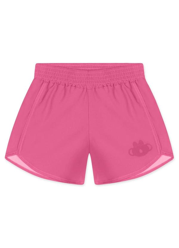 Short Infantil Feminino Rosa