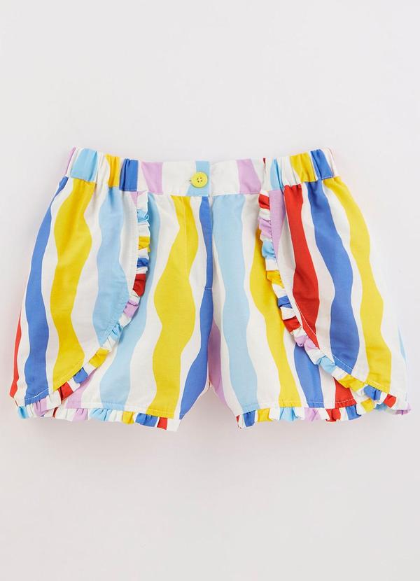 Short Serpentina Estampado