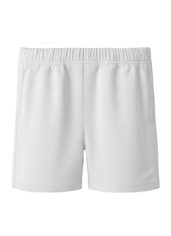 Shorts Básico em Cotton Branco