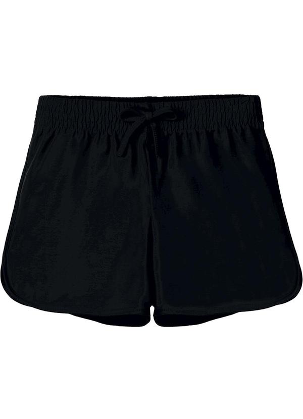 Shorts Básico em Cotton Preto