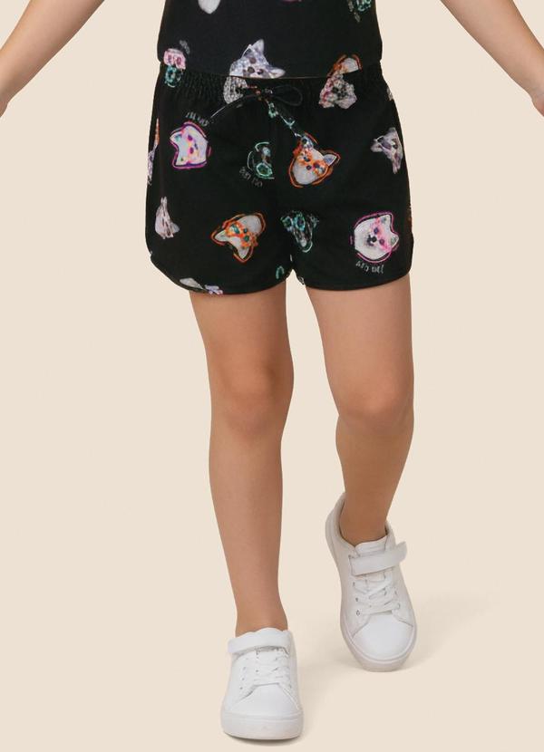 Shorts Básico Spitz Alemão em Cotton Branco