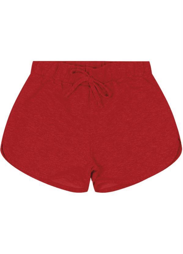 Shorts Básico Vermelho