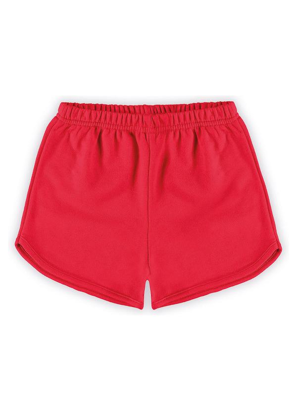 Shorts Infantil Feminino Marisol Vermelho