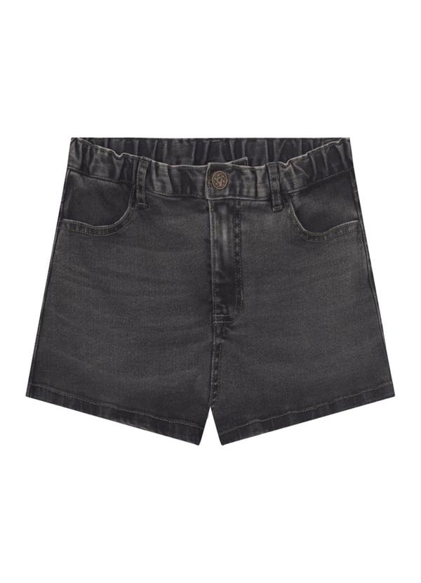 Shorts Jeans Infantil Menina Azul