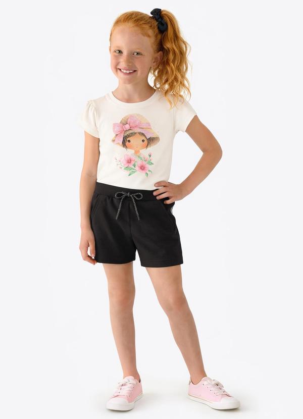 Shorts Moletinho Preto