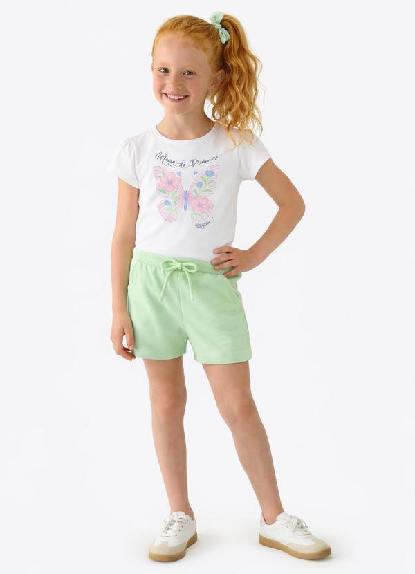 Shorts Moletinho Verde
