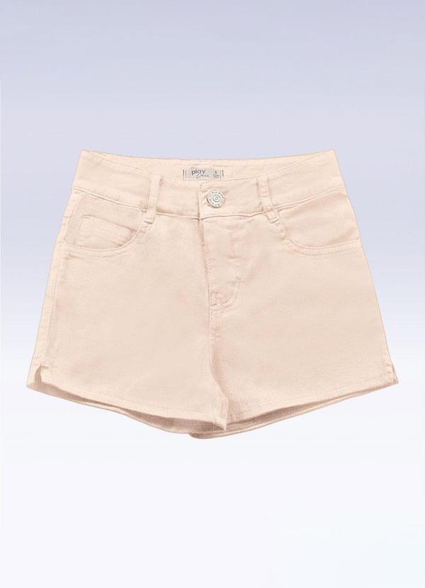 Shorts Sarja Bege