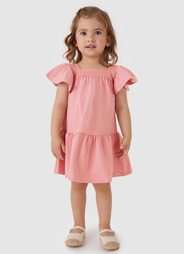 Vestido Amplo Rosê