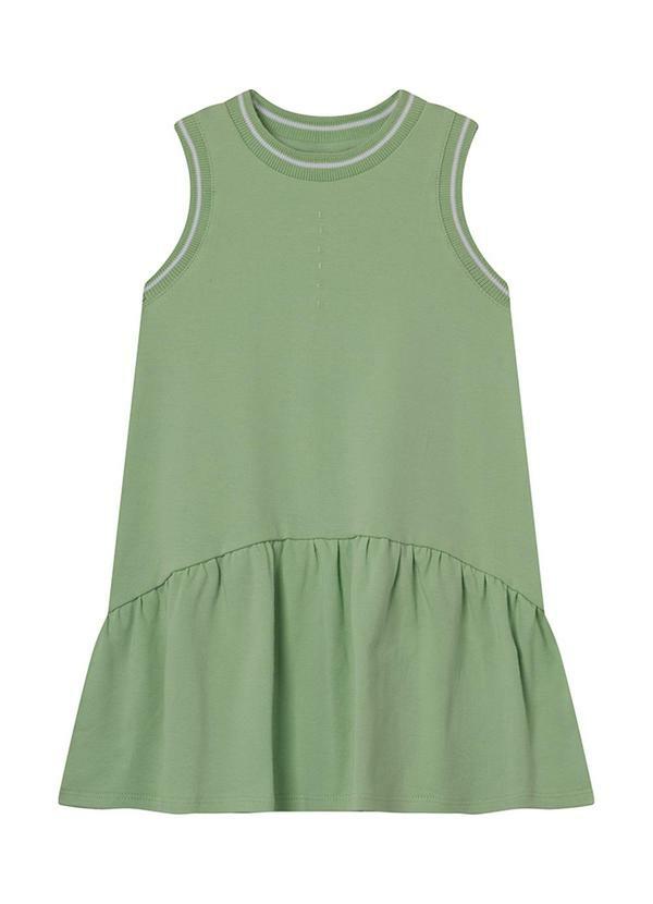 Vestido Bebê Feminino Verde