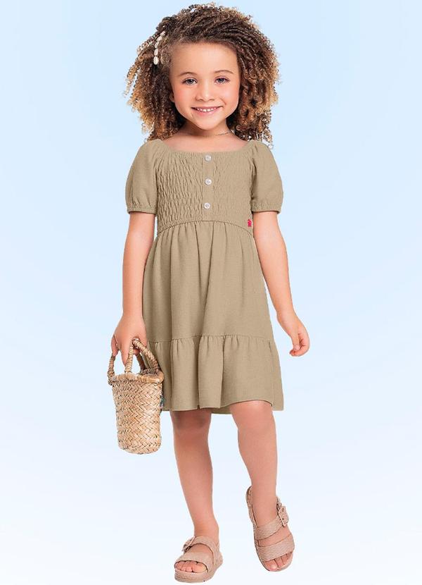 Vestido Bege