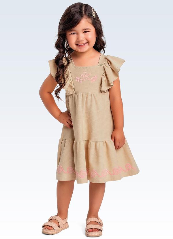 Vestido Bege