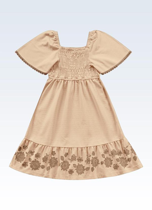 Vestido Bege