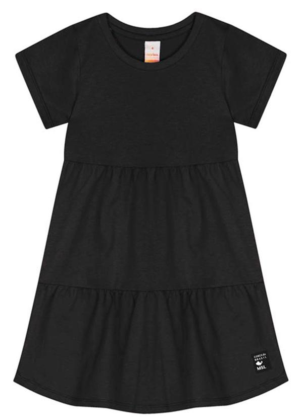 Vestido com Aroma Infantil Feminino Preto