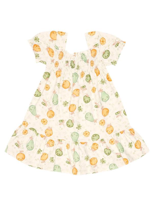Vista 2 Vestido Cotton Leve Menina Verde