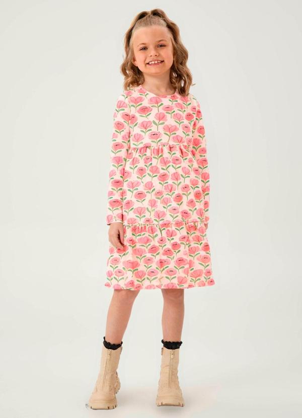 Vestido Cotton Leve Rosa