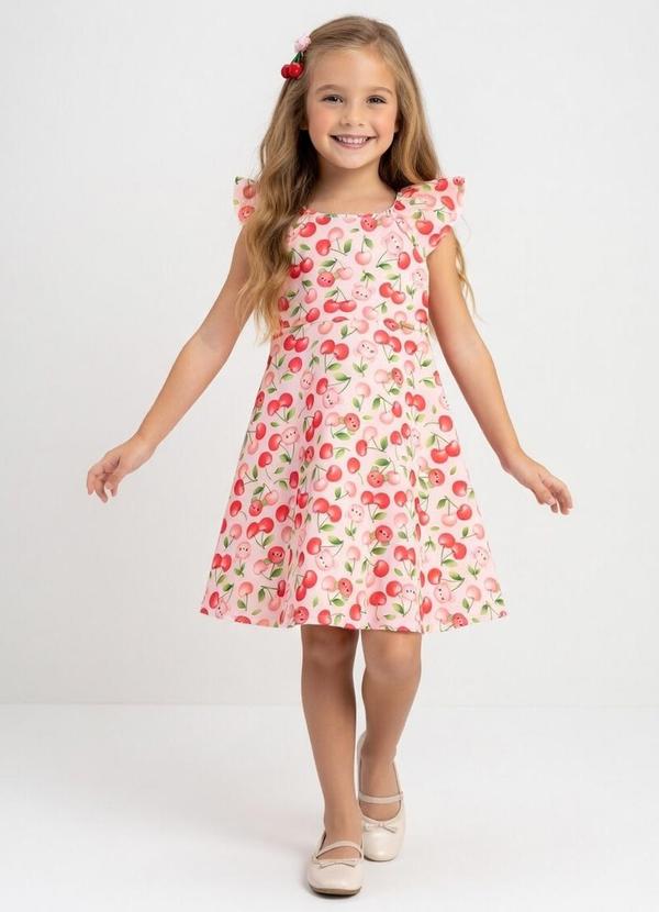 Vestido Cotton Leve Rosa