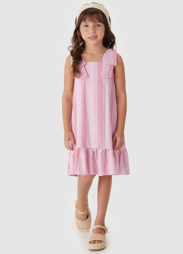 Vestido Curto Amplo em Off White