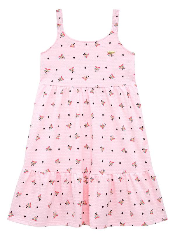 Vestido de Alça Rosa