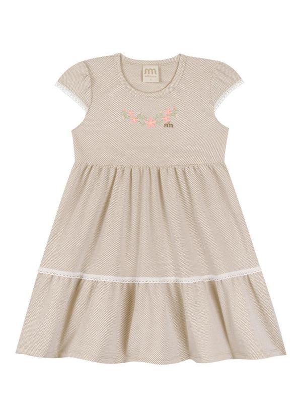 Vestido em Bee Honey Vintage Bege