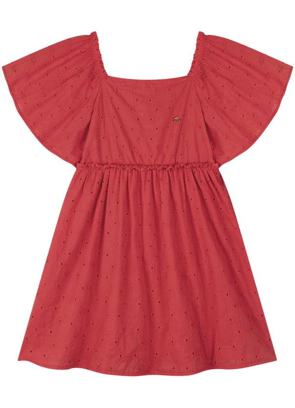 Vestido em Laise Rosa