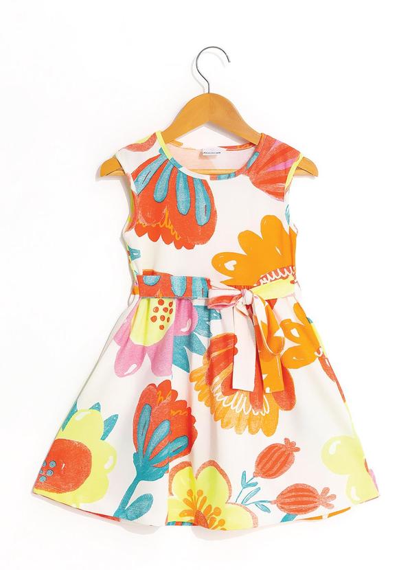 Vista 2 Vestido em Malha Estampada Floral Multimarcas Multimarcas