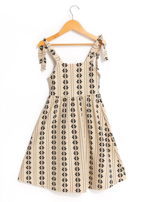 Vestido em Meia Bege