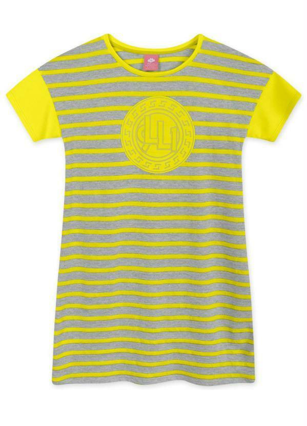 Vestido Infantil Amarelo