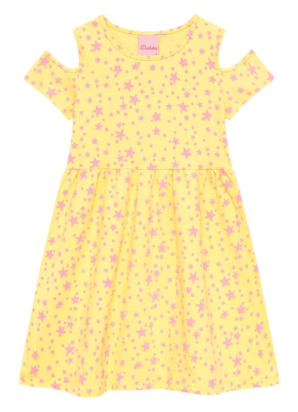 Vestido Infantil Amarelo
