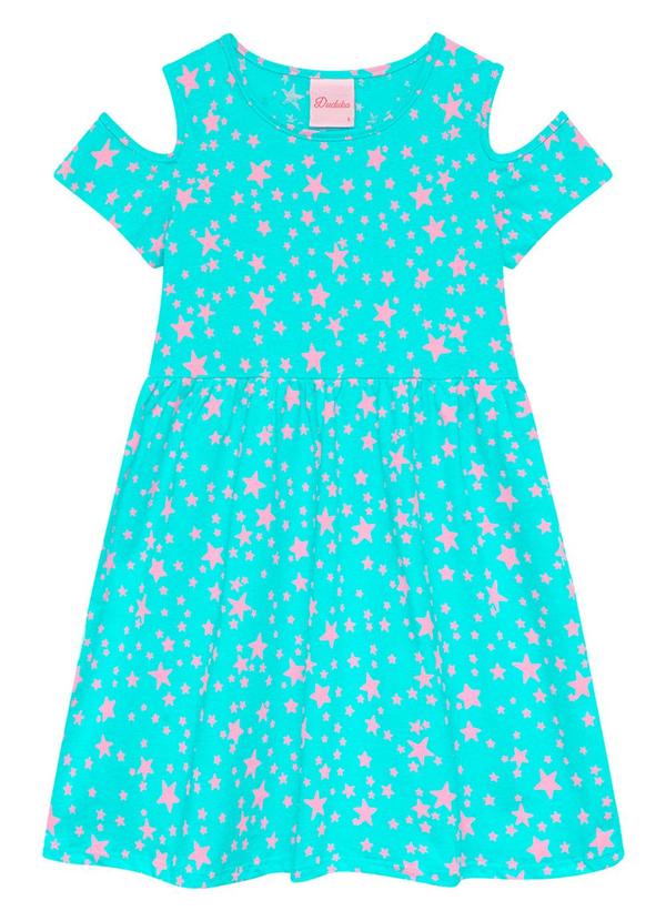 Vestido Infantil Azul