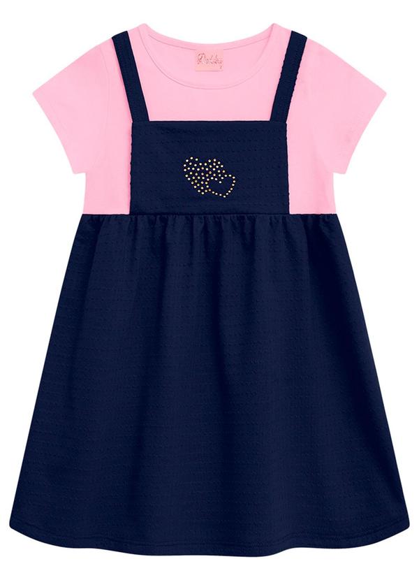 Vestido Infantil Azul
