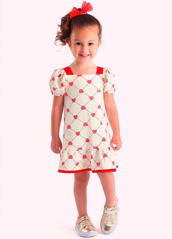 Vestido Infantil Branco