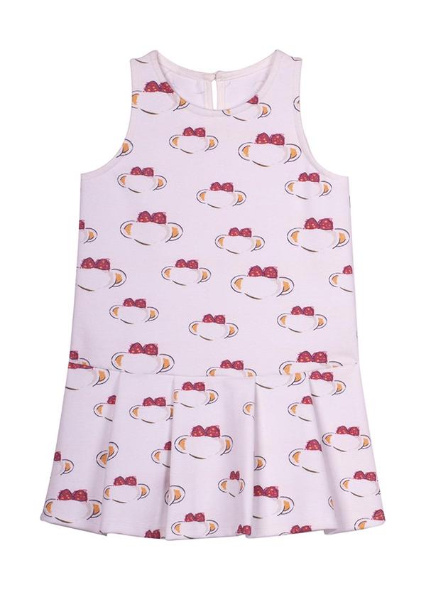 Vestido Infantil Feminino Bege