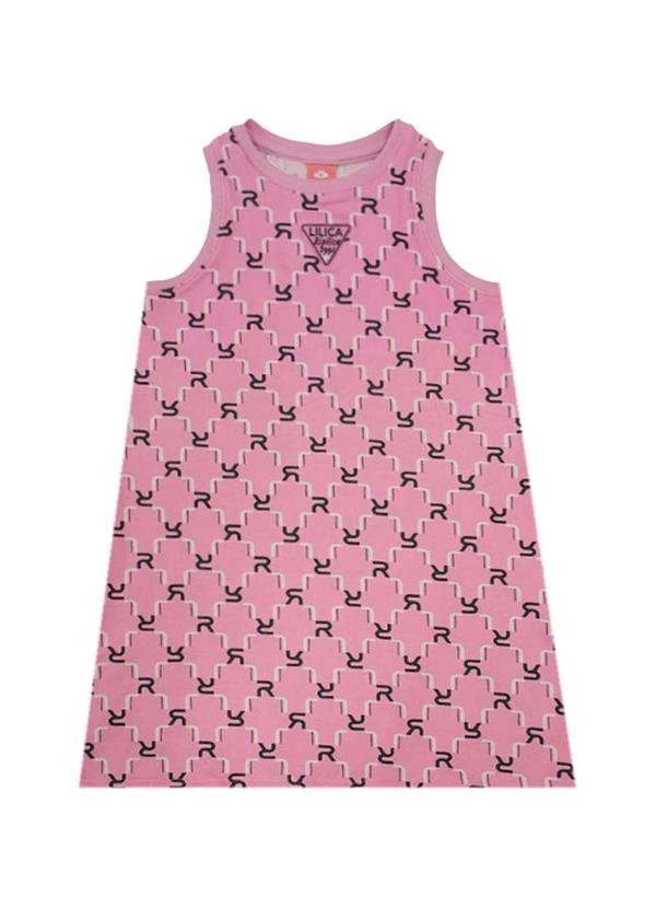Vestido Infantil Feminino Rosa