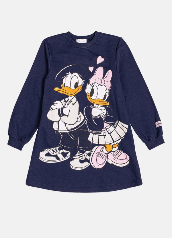 Vestido Infantil Manga Longa da Daisy e Donald