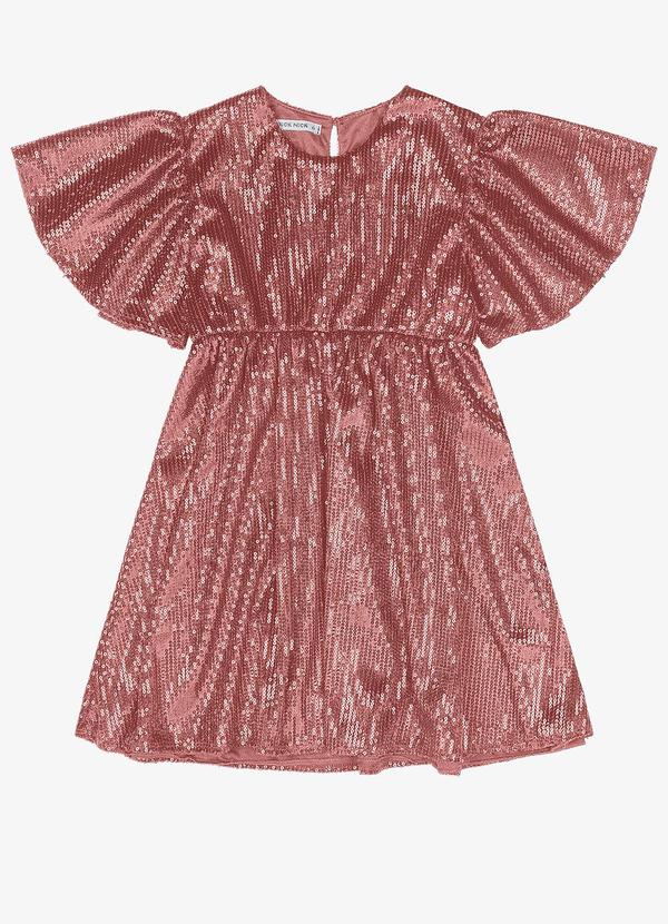 Vestido Infantil Manga Longa Unica